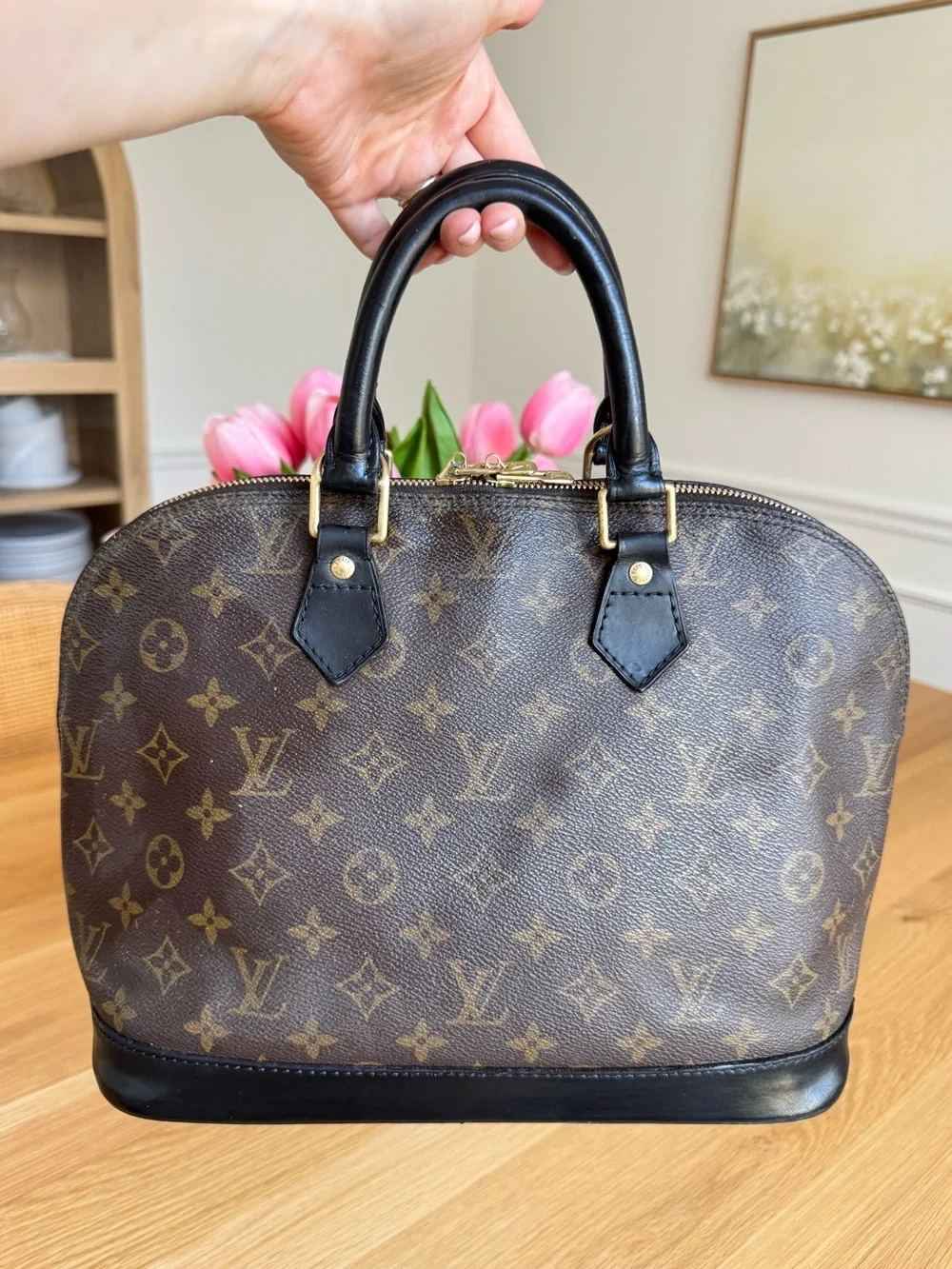 ✅AUTHENTIC✅LOUIS VUITTON ALMA PM
